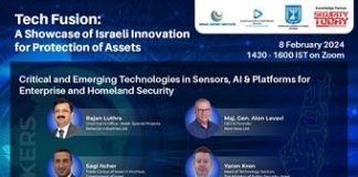 Exclusive Technology Fusion Webinar to showcase Israeli innovation for Protection of Assets