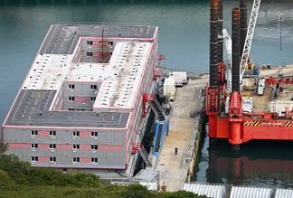 Fire safety report demanded five changes on Bibby Stockholm