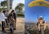 Gujarat police deploy paramotoring for aerial surveillance during Parikrama