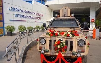 Guwahati airport deploys bullet resistant QRT vehicle for enhanced security