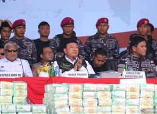 Indonesia ups anti-narcotics surveillance in 10 region