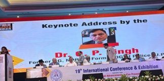 International Fire Safety Conference 2025: Former DGP O.P. Singh advocates for drones and digital solutions