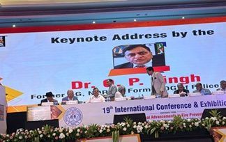International Fire Safety Conference 2025: Former DGP O.P. Singh advocates for drones and digital solutions