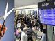 Missing scissors shut down Japan’s second-largest airport for two hours