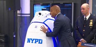New York Bins Subway Surveillance Robot