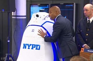 New York Bins Subway Surveillance Robot
