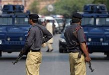 No personnel in civvies can display arms in Karachi