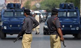 No personnel in civvies can display arms in Karachi