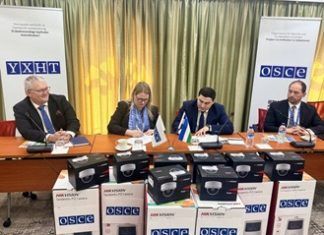 OSCE donates CCTV cameras to strengthen Uzbekistan’s border surveillance