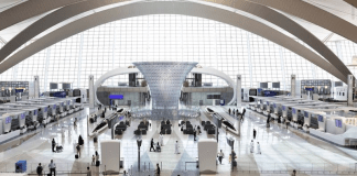 You may soon be able to board flights at Abu Dhabi airport without a passport and ticket