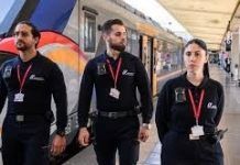 Railway security officers in Italy will be equipped with body cameras