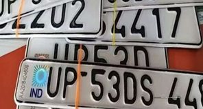 Rs 5,000 fine on vehicles not having high-security number plate in Noida