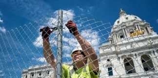 Security fence to return to Minnesota State Capitol
