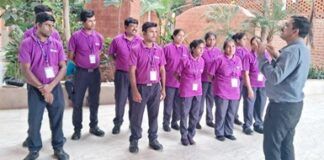 Tenon FM provides housekeeping services for Terminal 2 at Kempegowda International Airport, Bengaluru