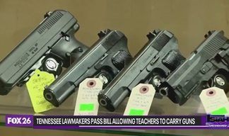 Tennessee passes bill allowing teachers to carry guns in schools