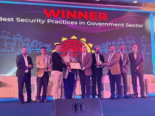 UIDAI wins Data Security Council of India’s Best Security Practices in Government Sector award