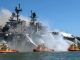 US Navy needs to improve fire safety enforcement on ships, watchdog warns