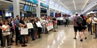 US Airports allow non-traveling public past security entrances for first time in decades