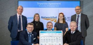 Working together for a safer UK railway: tripartite agreement signed